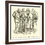 Burghers of Laone Discussing their Charter-null-Framed Giclee Print
