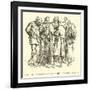 Burghers of Laone Discussing their Charter-null-Framed Giclee Print