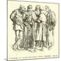 Burghers of Laone Discussing their Charter-null-Mounted Giclee Print