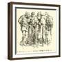 Burghers of Laone Discussing their Charter-null-Framed Giclee Print