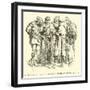 Burghers of Laone Discussing their Charter-null-Framed Giclee Print