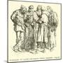 Burghers of Laone Discussing their Charter-null-Mounted Giclee Print