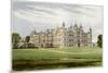 Burghley House, Lincolnshire, Home of the Marquis of Exeter, C1880-Benjamin Fawcett-Mounted Giclee Print
