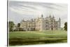 Burghley House, Lincolnshire, Home of the Marquis of Exeter, C1880-Benjamin Fawcett-Stretched Canvas