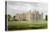 Burghley House, Lincolnshire, Home of the Marquis of Exeter, C1880-Benjamin Fawcett-Stretched Canvas