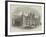 Burghley House, North Front-null-Framed Giclee Print