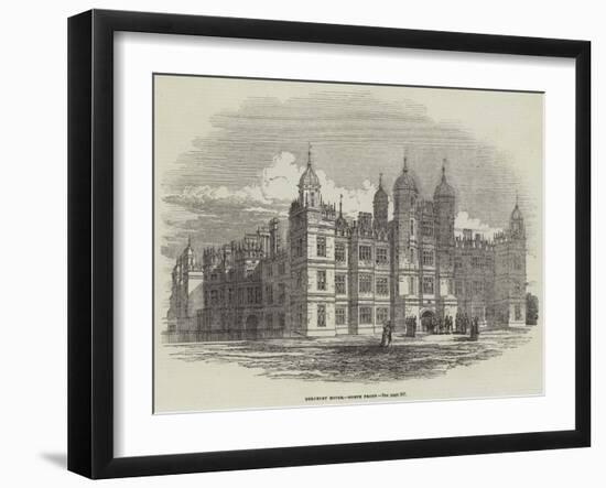 Burghley House, North Front-null-Framed Giclee Print