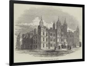 Burghley House, North Front-null-Framed Giclee Print