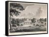 Burghley House-Paul Sandby-Framed Stretched Canvas