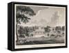 Burghley House-Paul Sandby-Framed Stretched Canvas