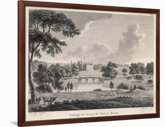 Burghley House-Paul Sandby-Framed Art Print