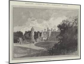 Burghley House-Charles Auguste Loye-Mounted Giclee Print