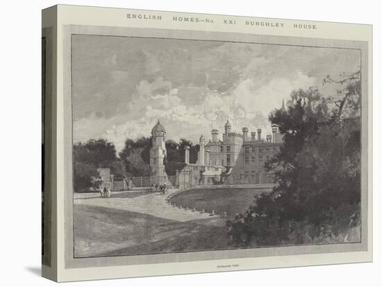 Burghley House-Charles Auguste Loye-Stretched Canvas