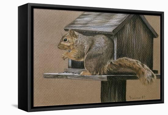 Burglar-Rusty Frentner-Framed Stretched Canvas