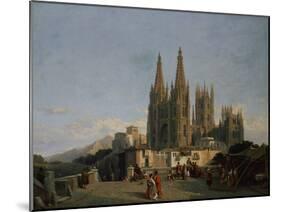 Burgos Cathedral, 1851-Francois Antoine Bossuet-Mounted Giclee Print