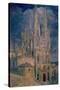 BURGOS CATHEDRAL 1926. Author: CARLOS LEZCANO. Location: MUSEO REINA SOFIA-PINTURA, MADRID, SPAIN-CARLOS LEZCANO-Stretched Canvas