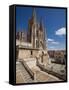 Burgos Cathedral, Burgos, Castilla Y Leon, Spain, Europe-Giles Bracher-Framed Stretched Canvas