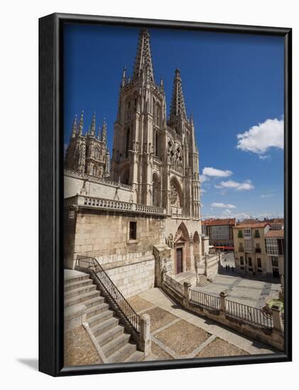 Burgos Cathedral, Burgos, Castilla Y Leon, Spain, Europe-Giles Bracher-Framed Photographic Print