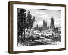 Burgos, Spain, 19th Century-null-Framed Giclee Print