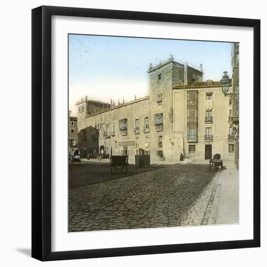 Burgos (Spain), Palace of the General Harbour Office-Leon, Levy et Fils-Framed Photographic Print