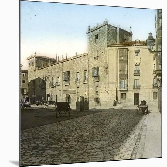 Burgos (Spain), Palace of the General Harbour Office-Leon, Levy et Fils-Mounted Photographic Print