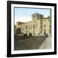 Burgos (Spain), Palace of the General Harbour Office-Leon, Levy et Fils-Framed Photographic Print