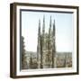 Burgos (Spain), the Cathedral, the Chancel's Tower-Leon, Levy et Fils-Framed Photographic Print