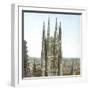 Burgos (Spain), the Cathedral, the Chancel's Tower-Leon, Levy et Fils-Framed Photographic Print