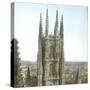 Burgos (Spain), the Cathedral, the Chancel's Tower-Leon, Levy et Fils-Stretched Canvas
