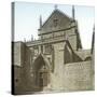 Burgos (Spain), the Cloister of Miraflores, the Church's Portal-Leon, Levy et Fils-Stretched Canvas