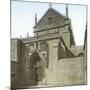 Burgos (Spain), the Cloister of Miraflores, the Church's Portal-Leon, Levy et Fils-Mounted Photographic Print