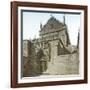 Burgos (Spain), the Cloister of Miraflores, the Church's Portal-Leon, Levy et Fils-Framed Photographic Print