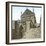 Burgos (Spain), the Cloister of Miraflores, the Church's Portal-Leon, Levy et Fils-Framed Photographic Print