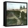 Burgos (Spain), the Espolon Promenade-Leon, Levy et Fils-Framed Stretched Canvas