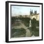 Burgos (Spain), the Espolon Promenade-Leon, Levy et Fils-Framed Photographic Print