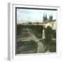 Burgos (Spain), the Espolon Promenade-Leon, Levy et Fils-Framed Photographic Print
