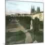 Burgos (Spain), the Espolon Promenade-Leon, Levy et Fils-Mounted Photographic Print