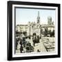 Burgos (Spain), View of the Cathderal and Saint Maria's Arch-Leon, Levy et Fils-Framed Photographic Print