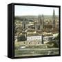 Burgos (Spain), View of the Cathedral Seen from the Castle-Leon, Levy et Fils-Framed Stretched Canvas