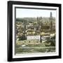 Burgos (Spain), View of the Cathedral Seen from the Castle-Leon, Levy et Fils-Framed Photographic Print