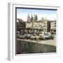 Burgos (Spain), View of the Great Square-Leon, Levy et Fils-Framed Photographic Print
