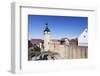 Burgplatz Square with Oberer Torturm Tower, Marbach Am Neckar, Neckartal Valley-Markus Lange-Framed Photographic Print