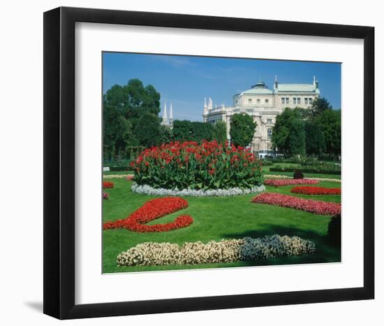 Burgtheater in Vienna, Austria-null-Framed Art Print