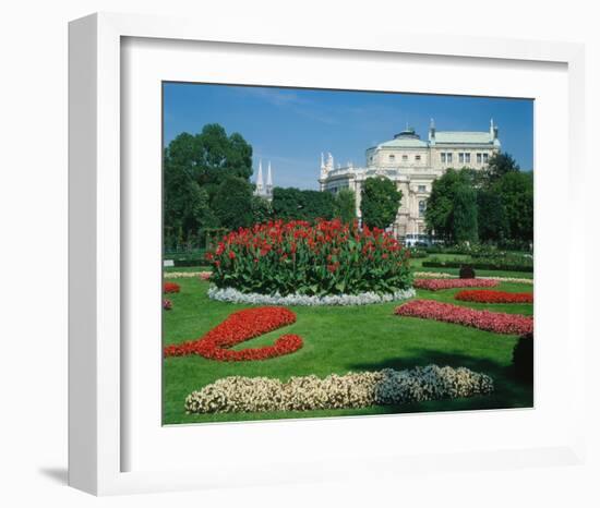 Burgtheater in Vienna, Austria-null-Framed Art Print