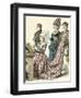 Burgundian Costume 1450-null-Framed Art Print