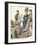 Burgundian Costume 1450-null-Framed Art Print