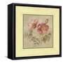 Burgundy Rose-Cheri Blum-Framed Stretched Canvas