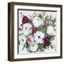 Burgundy Splashes-Asia Jensen-Framed Art Print