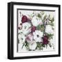 Burgundy Splashes-Asia Jensen-Framed Art Print