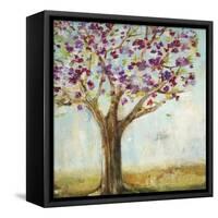 Burgundy Tree-Jill Martin-Framed Stretched Canvas